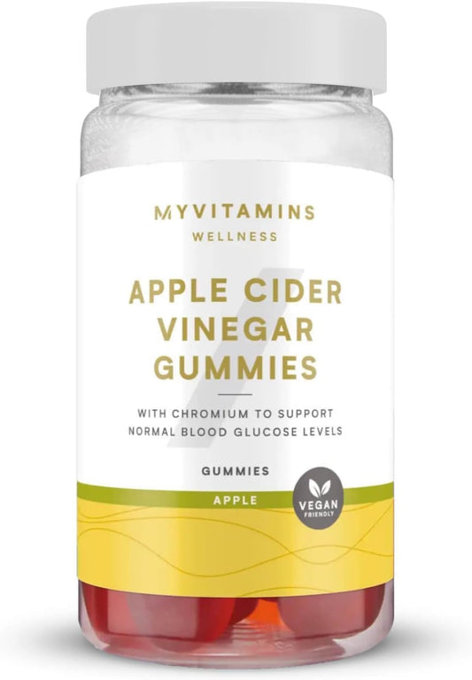 Myprotein Vinegar Gummy Supplement Apple Cider (60 Capsules), 60 Day Supply
