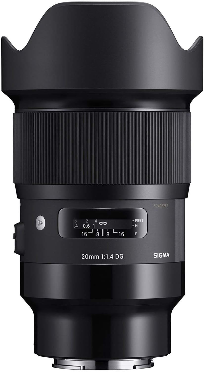 SIGMA 単焦点広角レンズ 20mm F1.4 DG HSM SONY-Eマウント用 ミラーレス(フルサイズ)専用