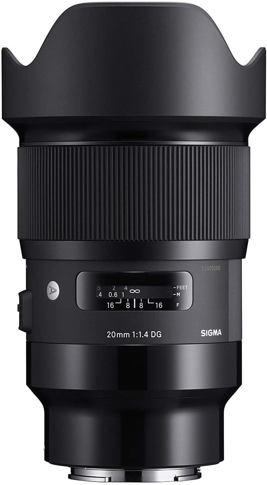 SIGMA 単焦点広角レンズ 20mm F1.4 DG HSM SONY-Eマウント用 ミラーレス(フルサイズ)専用
