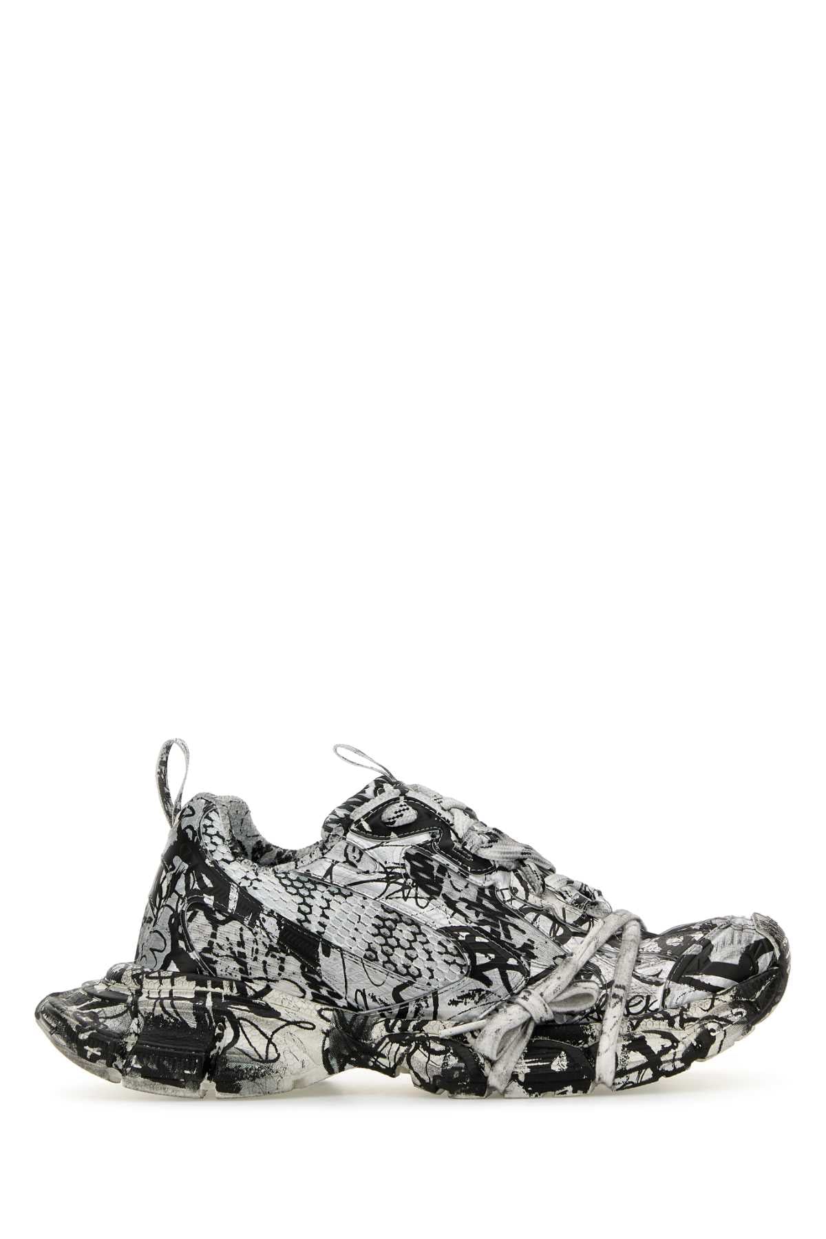 Balenciaga バレンシアガ印刷メッシュとゴム3 Xl スニーカー - Image 1