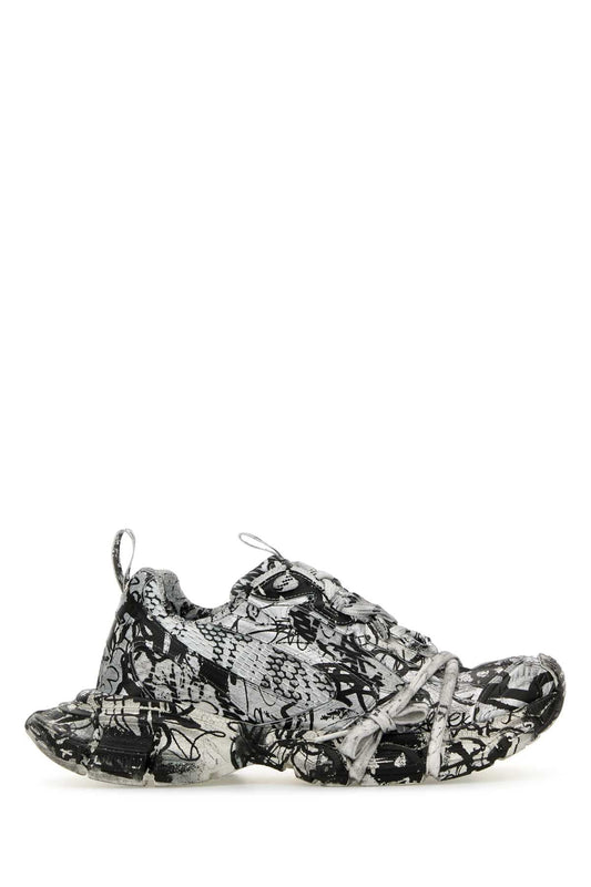 Balenciaga バレンシアガ印刷メッシュとゴム3 Xl スニーカー - Image 1