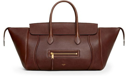 CELINE Medium new luggage in supple shiny lambskin - Image 1