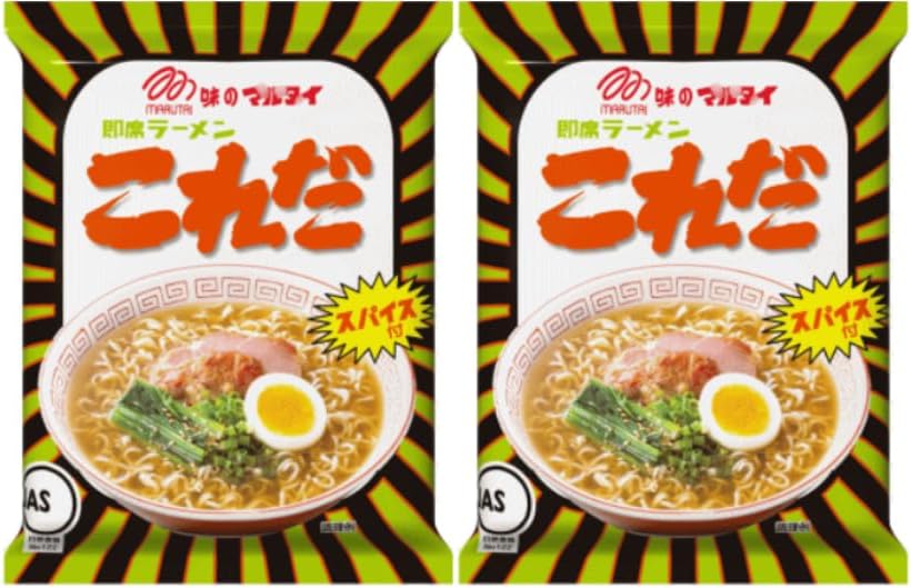 Instant Ramen "Koreda" Set of 2, Chicken Ramen, Soy Sauce Flavor, Local Ramen