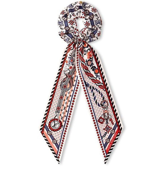 LOUIS VUITTON Summer Garden Scrunchie - Image 1