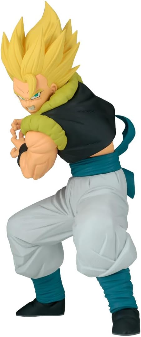 Banpresto Gogeta Dragon Ball Super Action Figure Grandist, 8.9 inches (20 cm), Multicolor Collectible Figure, Perfect for Anime Fans BP29521P