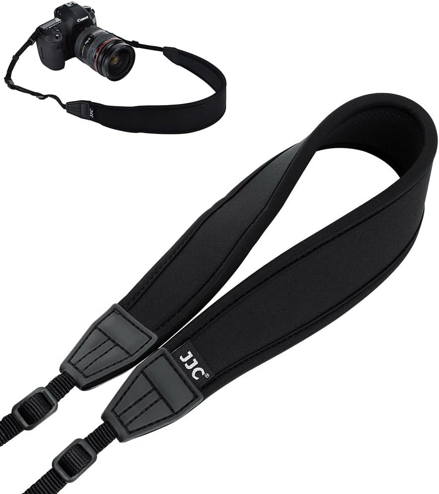 JJC Camera Neck Strap Shoulder Strap Camera Strap Belt Adjustable Fall Prevention for Canon Canon R5 R6 R7 R RP 5DM4 6DM2 7DM2 90D Nikon Z8 Z9 Z30 Z6 Z7 II Z5 Z50 D850 D780 Sony A7C II ZV-E1 A7R V A7R