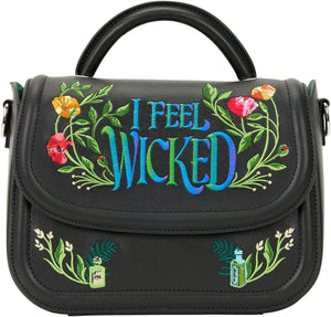 Loungefly Universal Wicked: Part Two Floral Shoulder Bag
