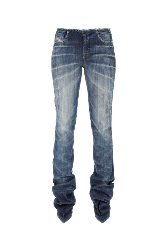 Diesel ディーゼルストレッチデニムデブートカットブートパンタブート - Image 1