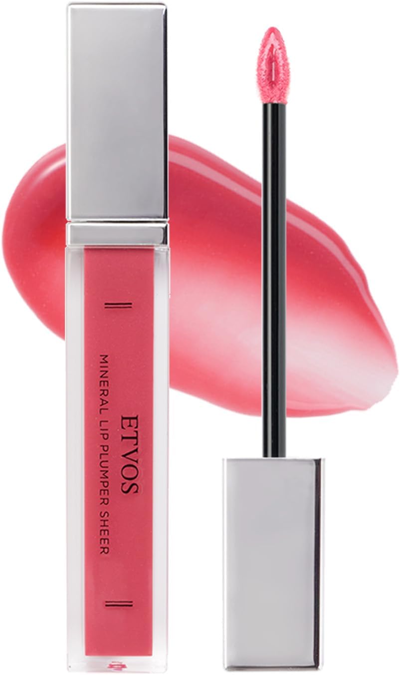ETVOS Mineral Lip Plumper Sheer 6.7g Clear Soap Off #Apple Red