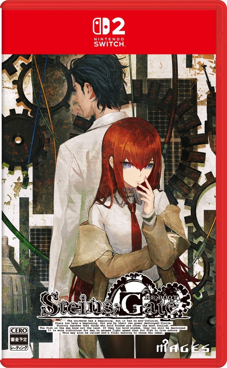 STEINS;GATE RE:BOOT（シュタインズゲート リブート）限定版 【同梱物】「STEINS;GATE RE:BOOT」VISUAL COLLECTION & 「STEINS;GATE RE:BOOT」SOUNDTRACK DVD-ROM & イベント「STEINS;GATE 15th LIVE - ONE WORLD -」ライブDVD＆Blu-ray 【限定】オリジナル壁紙　配信 - Switch2