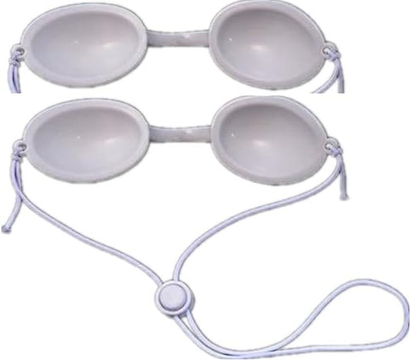 HFJEM Eye Protector (For Light Removal), Light Shading Goggles, IPL Hair Removal, Laser Goggles, Eyebrow Protection Glasses, Eye Guard Glasses, Laser Hair Removal, For Customers