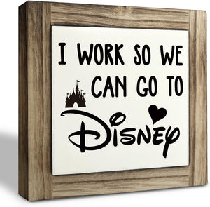 Carteleras de madera inspiradoras, placas de madera en caja para decoración de escritorio, carteles y placas decorativas, arte de decoración de oficina rústica, decoración motivacional de escritorio