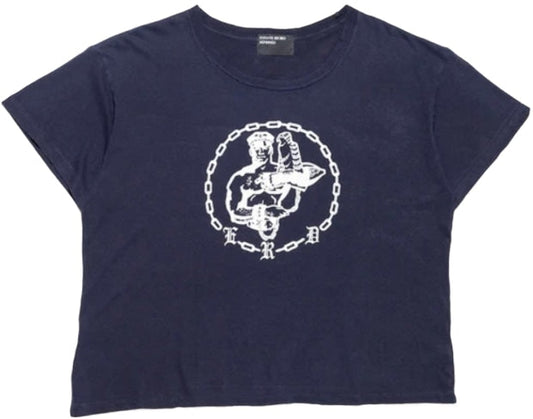 ENFANTS RICHES DÉPRIMÉS 'CHAIN' NAVY TEE