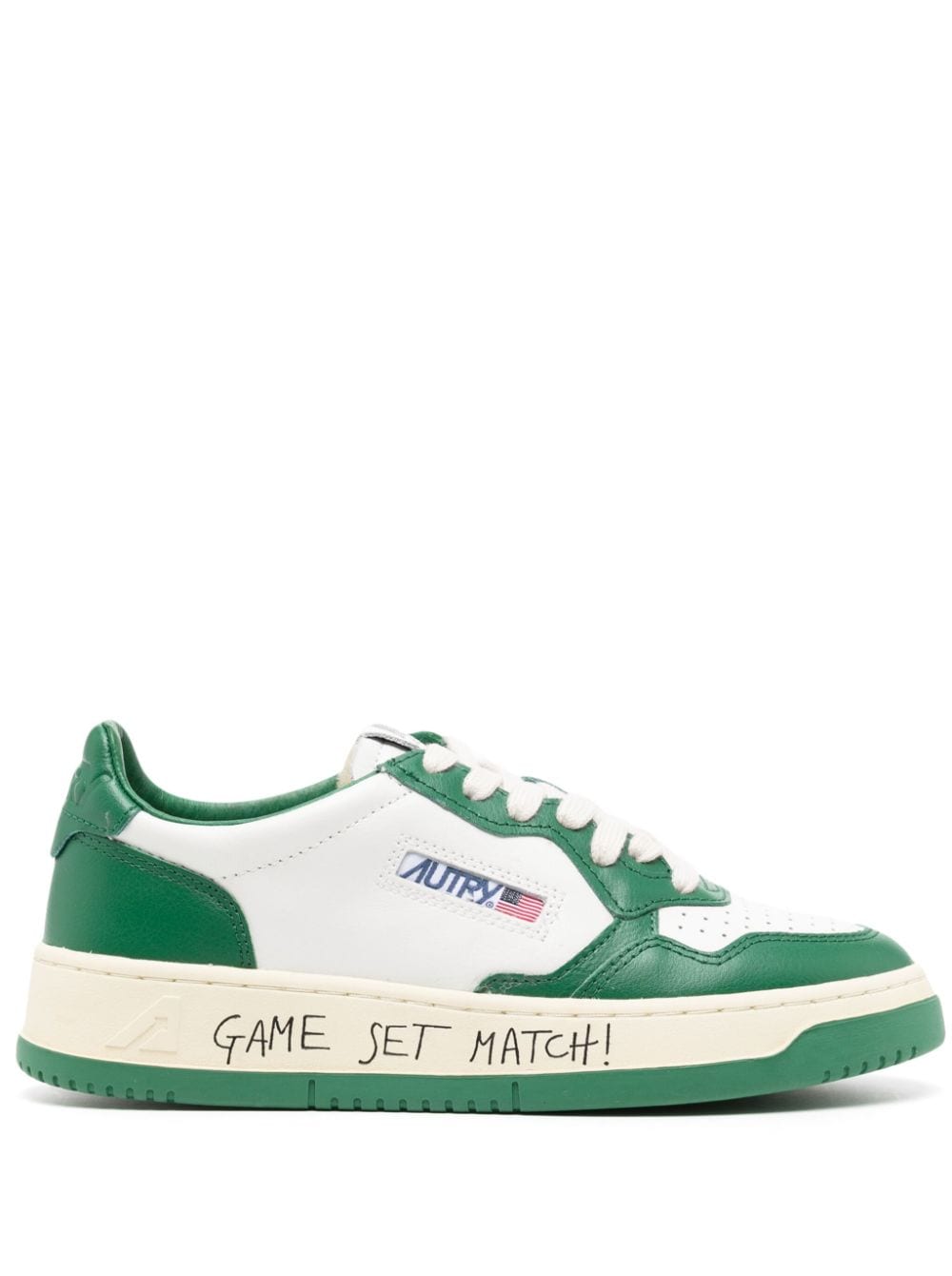 Autry Medalist Low Leather Sneakers - Image 1
