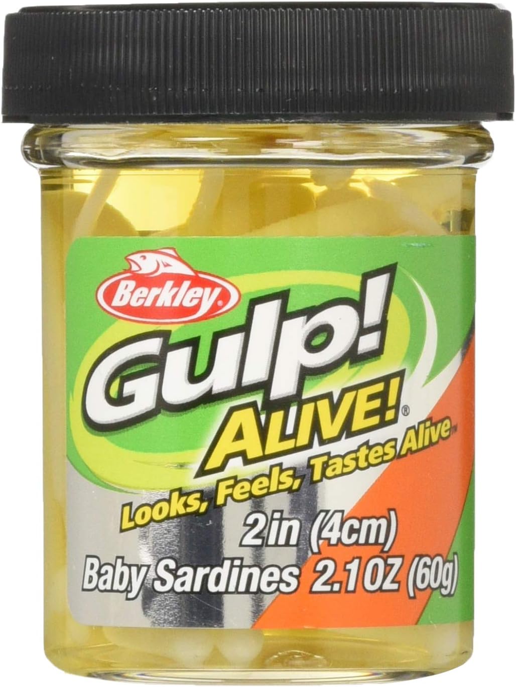 Berkley Gulp! Alive Baby Sardine, 2 Inches, Gulp Material, Worm, Saltwater Compatible