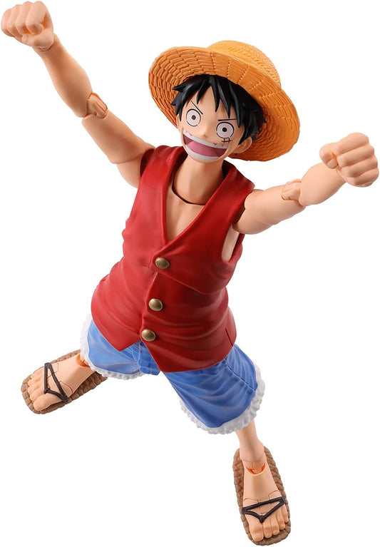 S.H. Figuarts ONE PIECE Monkey D. Luffy - Dawn of Adventure - Approx. 5.7 inches (145 mm), ABS & PVC Pre-painted Action Figure
