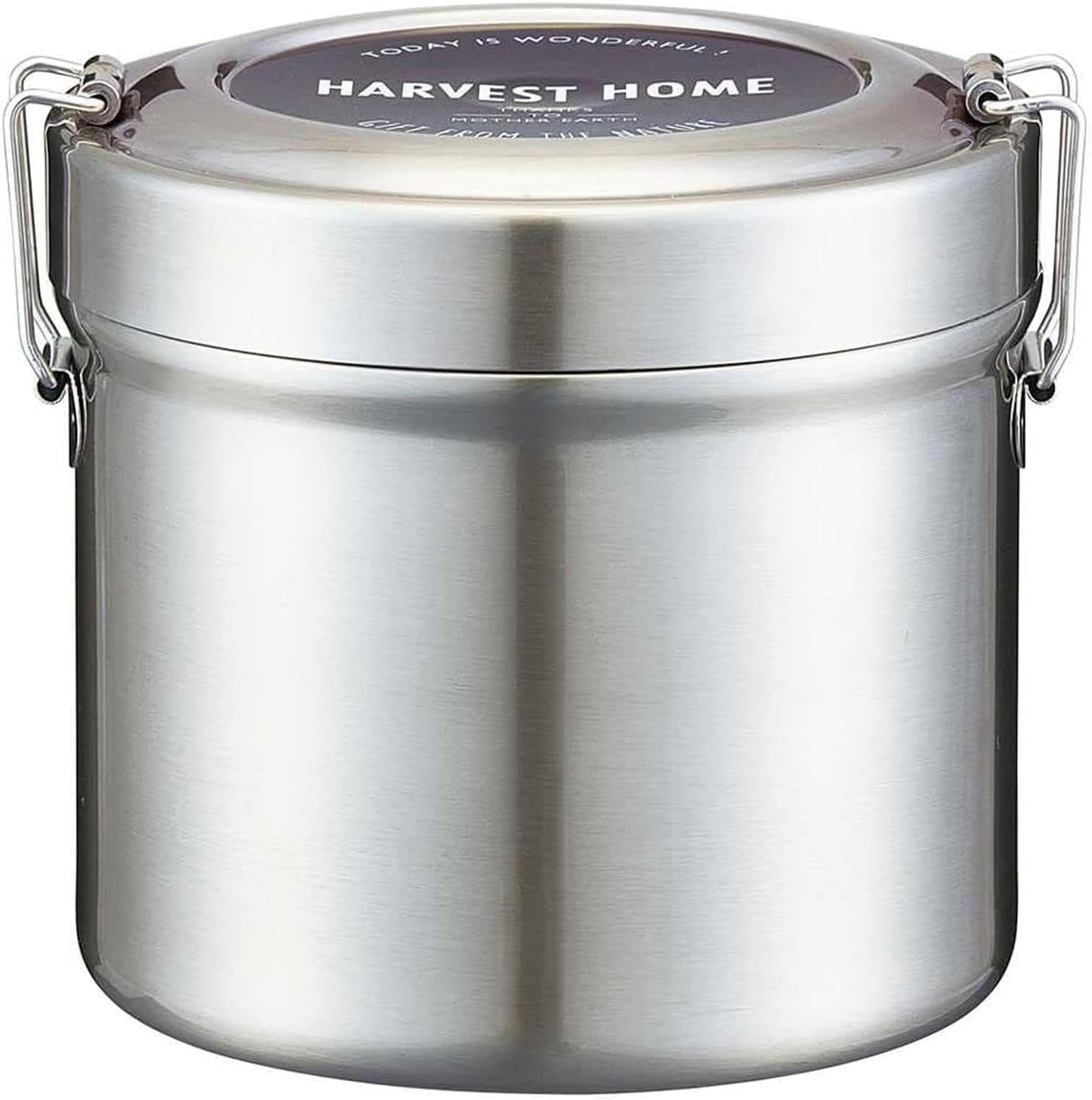 Skater Thermal Lunch Box, Bowl-shaped, 28.5 fl oz (840 ml), Large Capacity, Men's, 2-Tier, Stainless Steel, Lunch Jar, Heat & Cold Retention, Vacuum Insulated Structure, Basic STLB2AG-A