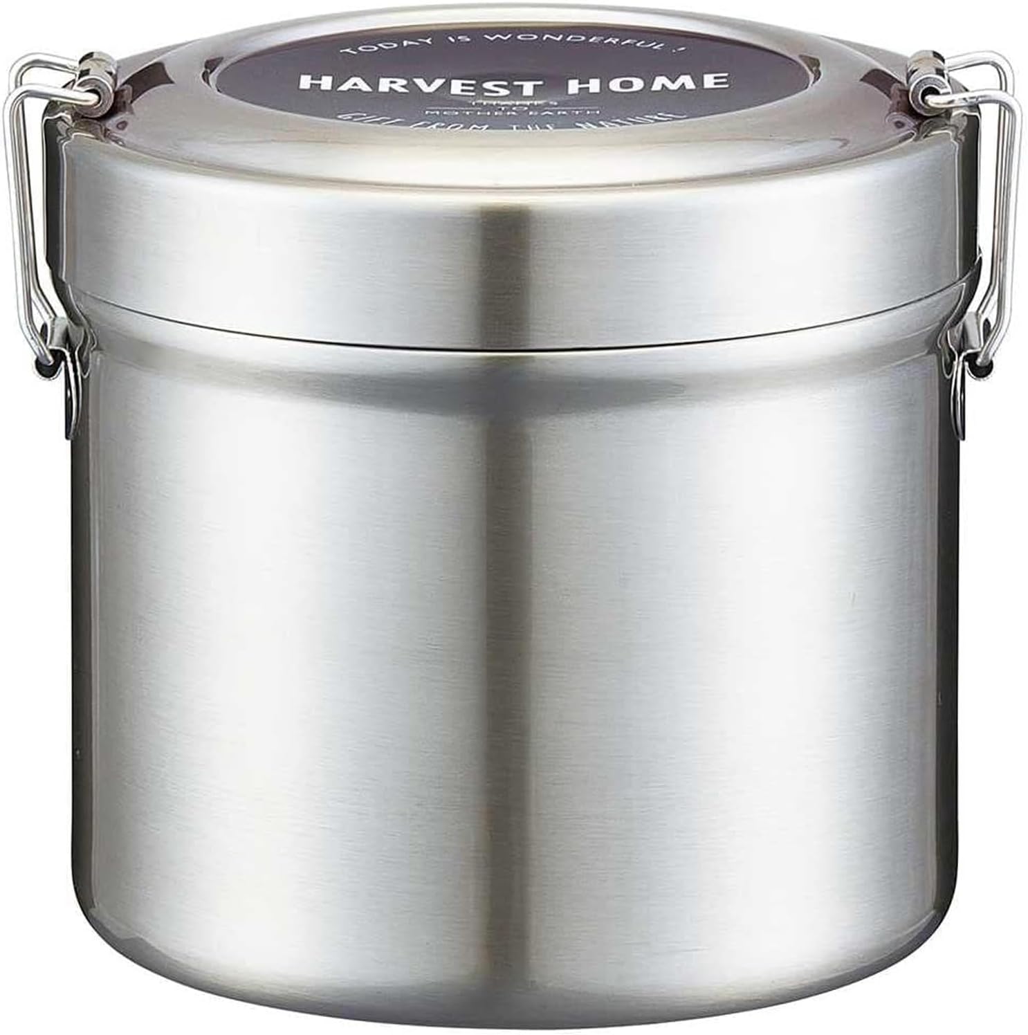 Skater Thermal Lunch Box, Bowl-shaped, 28.5 fl oz (840 ml), Large Capacity, Men's, 2-Tier, Stainless Steel, Lunch Jar, Heat & Cold Retention, Vacuum Insulated Structure, Basic STLB2AG-A