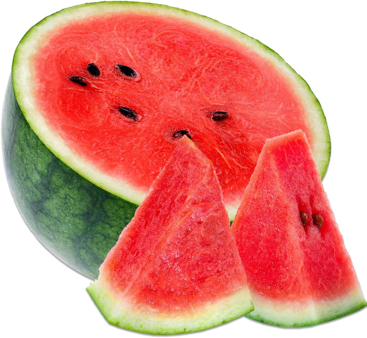 Kodama Watermelon, Fully Rawn, Luxury Akashiu S Rank 1 Piece, Approx. 2.6 - 4.0 lbs (1.2 - 1.8 kg), Can be ironed under the supervision of vegetable sommelier, select regions according to the season