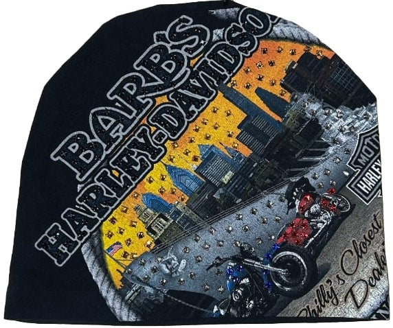 BOSSI 'BARB'S' RHINESTONE VINTAGE BEANIE