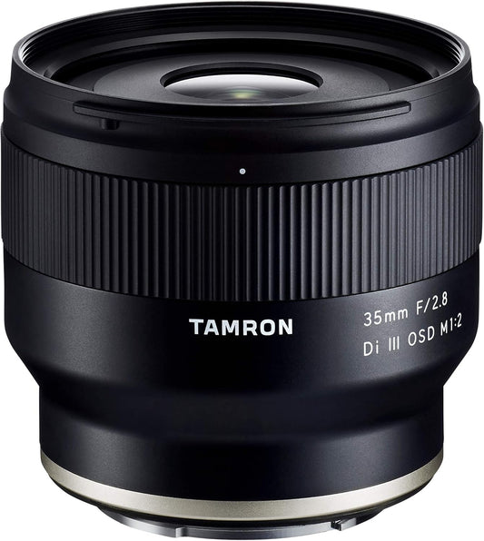 Tamron 35mm F/2.8 Di III OSD M1:2 (Model: F053) Lens for FE Mount (Full Size Mirrorless Compatible) 35F/2.8DI3OSDF053