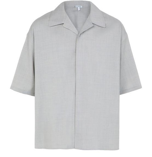 LOEWE Short sleeve shirt in wool - Image 1