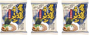 尾道いりこラーメン しょうゆ味 1袋 純正食品マ ルシマ×3個 拉麺 袋麺 インスタント お土産 ご当地 広島
