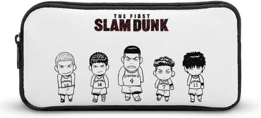 Slam Dunk Pencil Case, Large Capacity, Suitable for Anime Pencil Case, Youth Fashion Lightweight Pen Pouch, Cute Pencil Case, 8.7 x 4.7 x 2.0 inches (22 x 12 x 5 cm), style