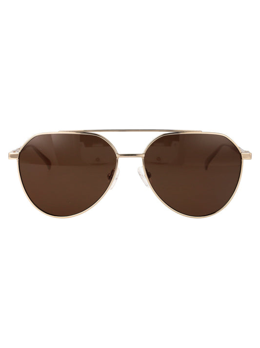 Alexander McQueen アレクサンダーMCクイーンアビエーターサングラスAM0478 S 002 - Image 1