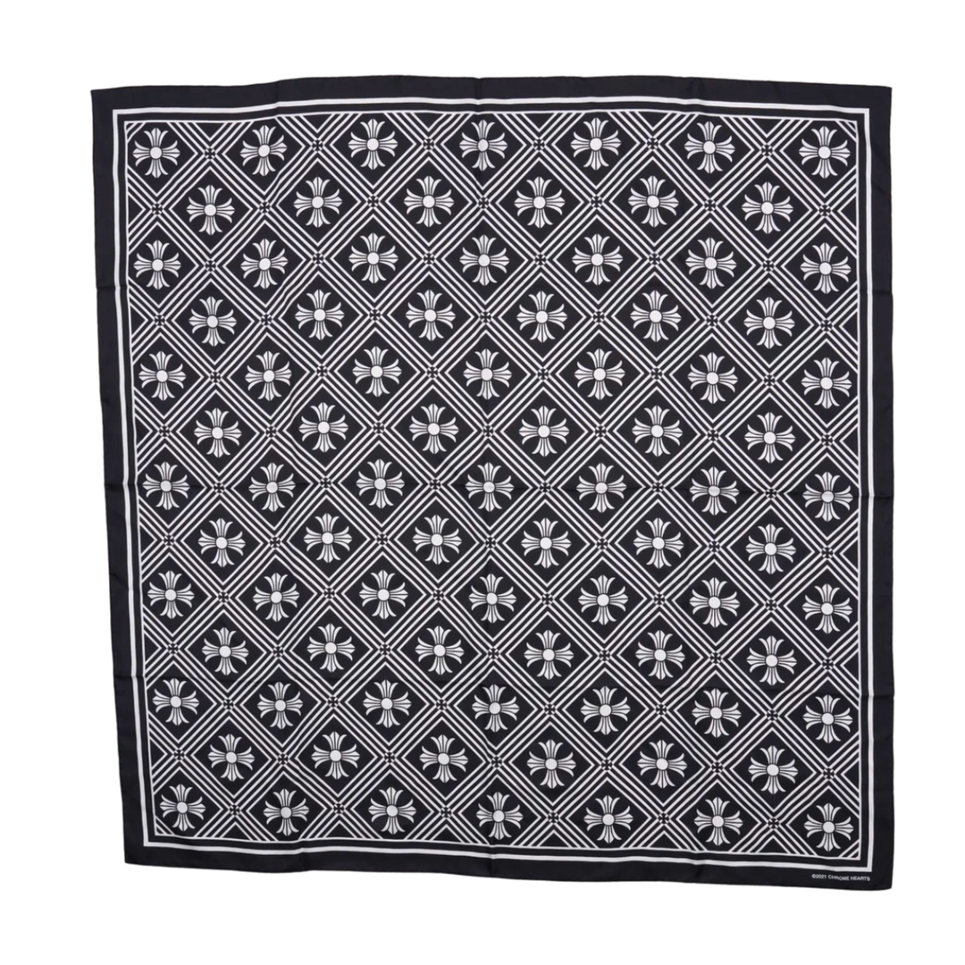 CHROME HEARTS 'PLUS' CROSS SCARF