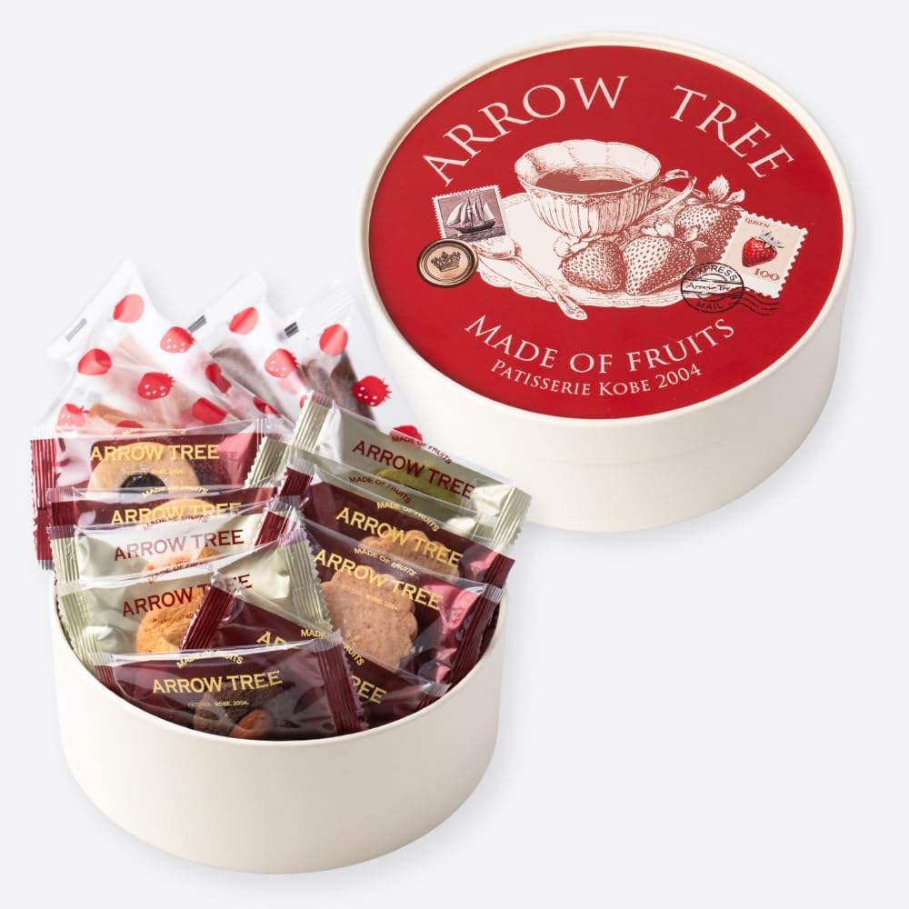 Arrow Tree Medium Gift Box, Assorted, Popular, Sweets, Individually Wrapped, Gift, Return, Home Celebration, Souvenir, Baked Goods, Gift M-Box