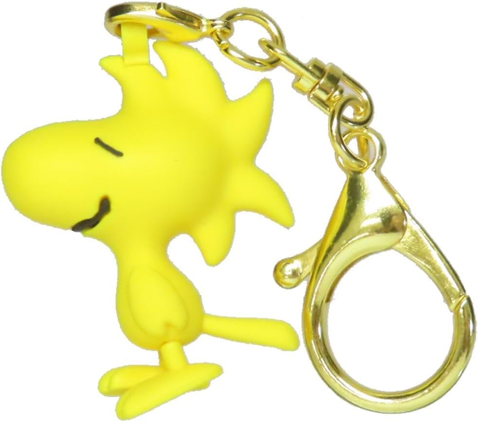 Snoopy Minifigure Keychain Woodstock
