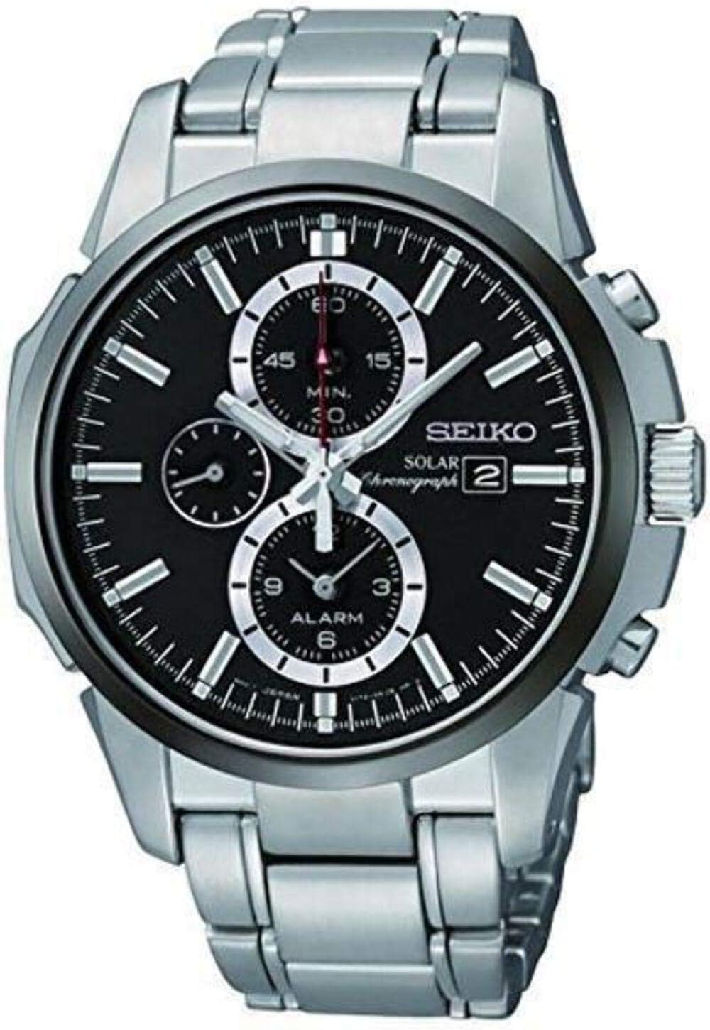 [セイコー]SEIKO 腕時計 ソーラー アラームクロノ メンズ SSC087P1[逆輸入品]