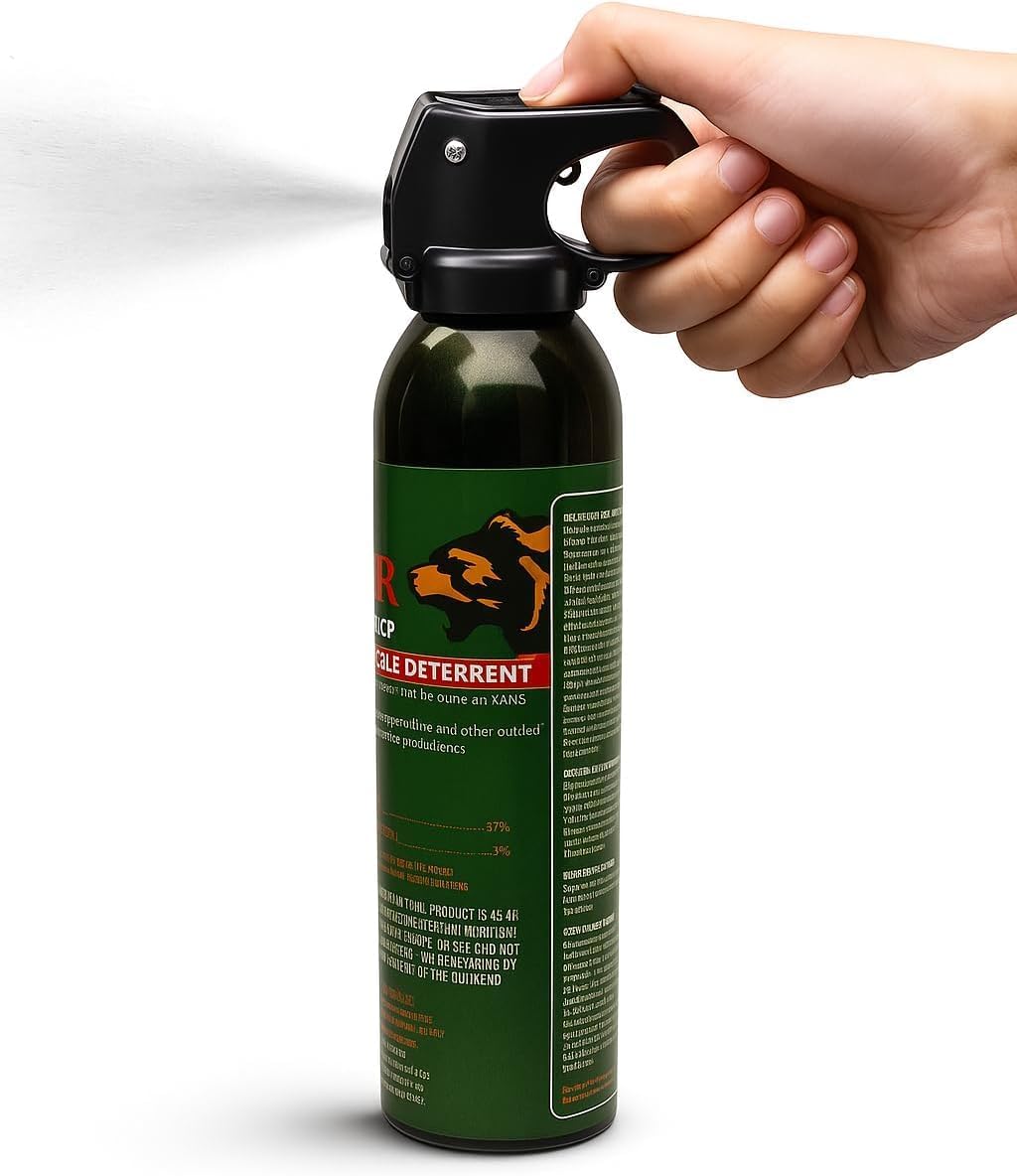 熊撃退スプレー 大容量270ml 熊よけスプレー 最大噴射距離約8〜10m 約30秒連続噴射 ヒグマ・ツキノワグマ対策 有効期限5年