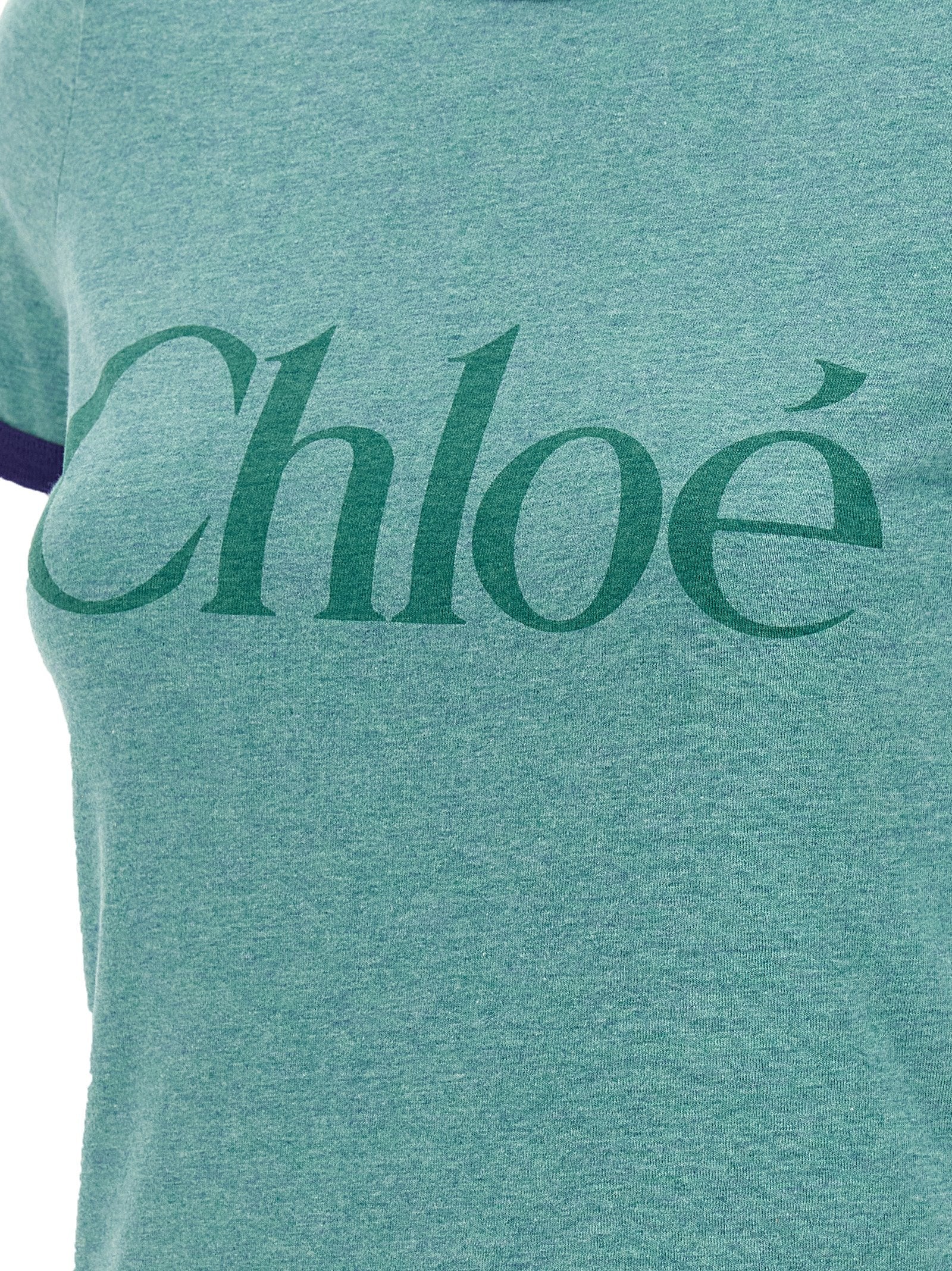 Chloe クロエロゴプリントTシャツ - Image 1