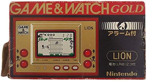 任天堂 Nintendo LN-08 ライオン(LION) GAME&WATCH ゲーム＆ウォッチ（ゲームウォッチ）ゴールドシリーズ