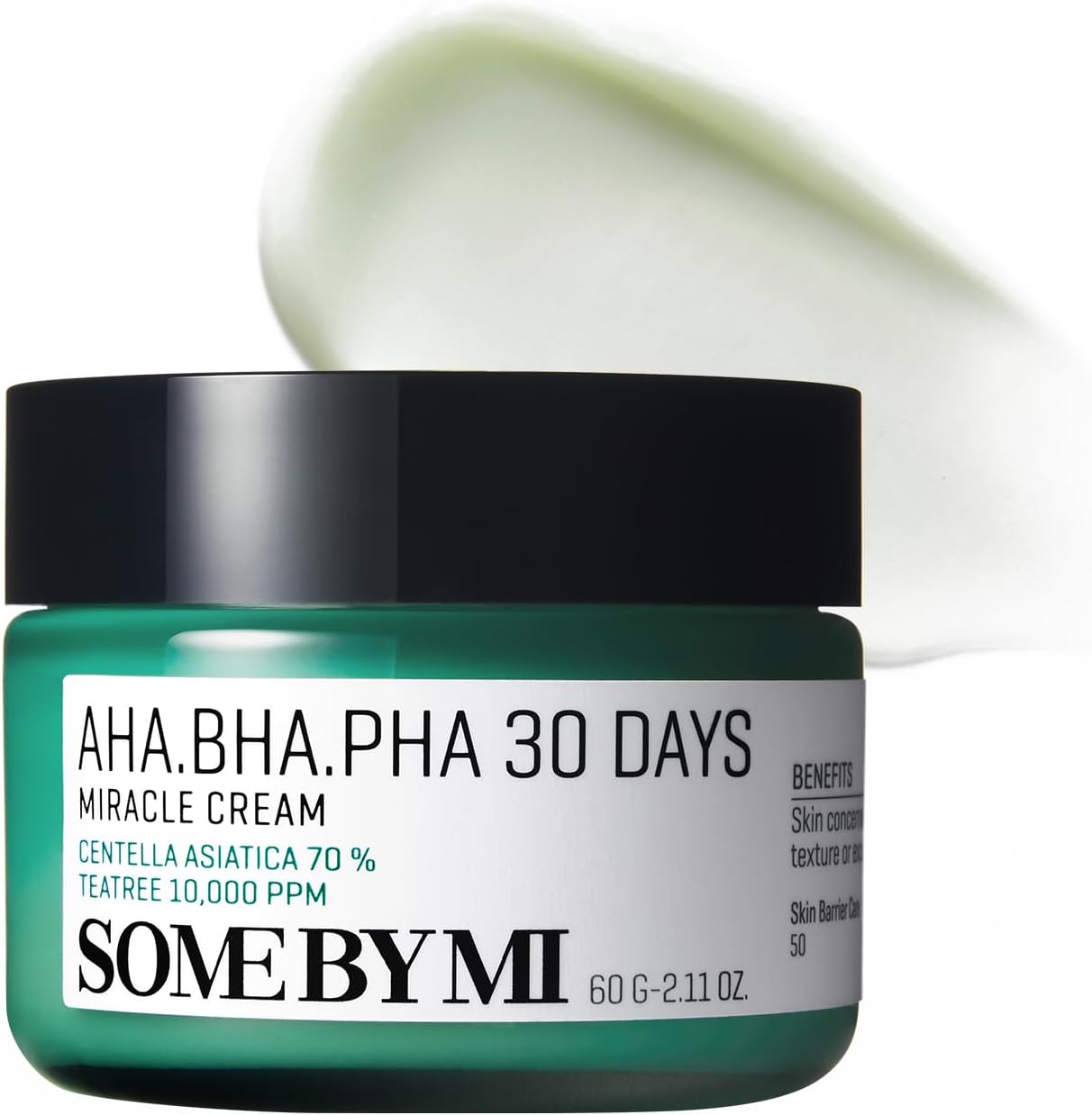 SOMEBYMI Official Sam Bai Me AHA.BHA. PHA 30 Days Miracle Cream 30 Days Miracle Cream 2.1 oz (60 g) Moisturizing Acne Sensitive Skin Dry Skin Care Rough Skin Care Korean Cosmetics