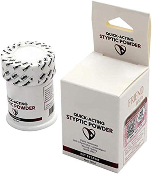 Pet Hemostasis Pain Relief Antibacterial Styptic Powder for Dogs, Cats, Birds, Pet Hemostasis Powder, Dog Hemostasis Powder, Disinfecting Powder, Pet Supplies