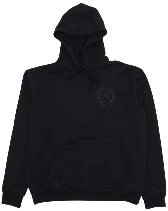 CHROME HEARTS 'CANNES' TONAL HORSESHOE HOODIE