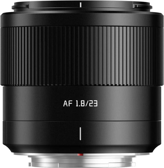 TTArtisan AF 23mm f/1.8 X Mount Fujifilm X Lens Monofocal Lens Large Diameter Fuji X Replacement Lens Black Branded Optics