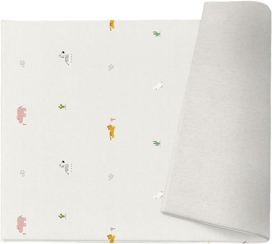 PARKLON Soft Cushion Mat, Antibacterial, Waterproof, Soundproof, Flameproof, Memory Foam, Reversible, Play Mat