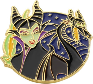 KEYCHIN Broche de bruja – Regalos para fanáticos de la película de villanos – Pin esmaltado Evil Queen Jewelry