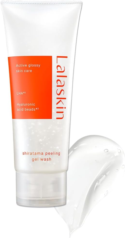 Lalaskin Shiratama Peeling Gel Face Cleanser, 4.9 oz (140 g)