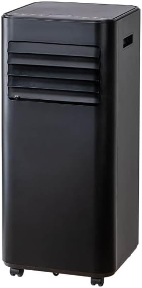 MAXZEN MSC-MT23-BK Spot Cooler, For Home Use, Air Conditioner, 2.3 kW, Spot Air Conditioner, Cooler, Dehumidifier, Clothes Dryer Dehumidifier, Standing Type, Portable Air Conditioner, Black