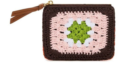 MIU MIU Crochet cardholder - Image 1