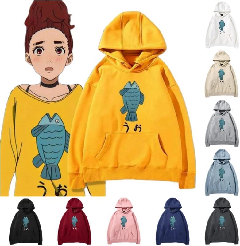 Danda Dan Momo Ayase Momo Same Type Hoodie Long Sleeve Thin Thick Coat Hooded Women's/Men's, Adult Anime Goods, Everyday Clothes, Cute, Sweatshirt, Top, Loose, Spring, Autumn, Winter, Commemorative,