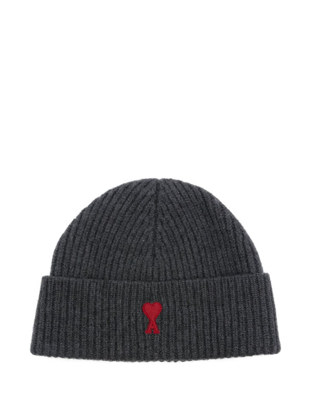 Ami Paris Ami De Coeur Wool Beanie - Image 1