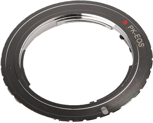 Perfk スムーズ レンズアダプター Pentax K マウントレンズ → Canon EOSカメラ 多機能 実用的