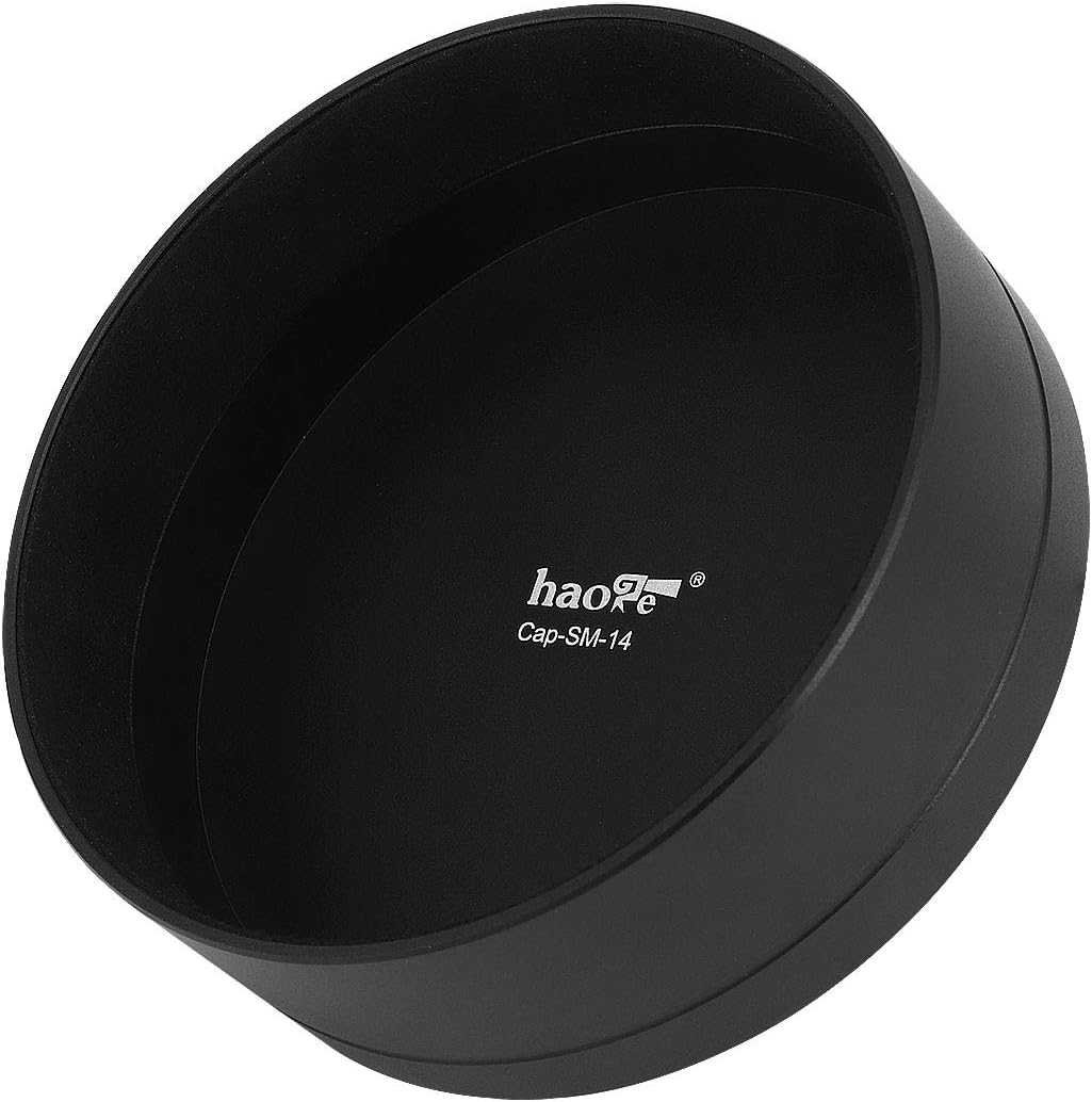 Haoge Metal Front Lens Cap Cover for Sigma 14mm f1.8 DG HSM Art Lens Hood Black Replace Sigma LC954-01