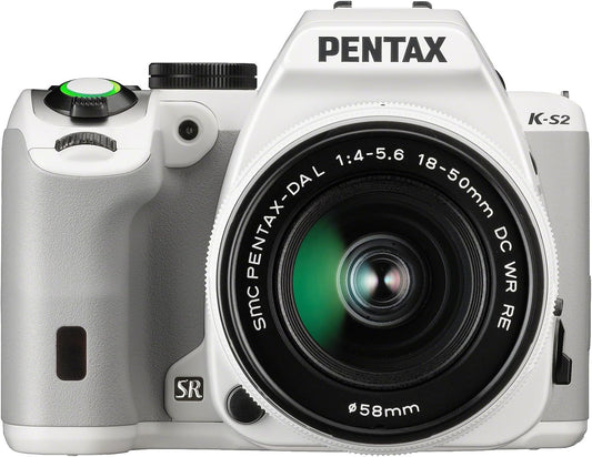 Pentax K-S2 20MP Wi-Fi Enabled Weatherized SLR (White) by Pentax